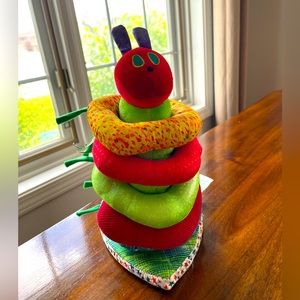Eric Carle plush stacking rings